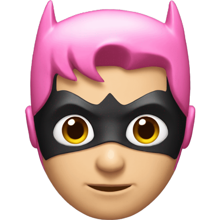 pink batman emoji