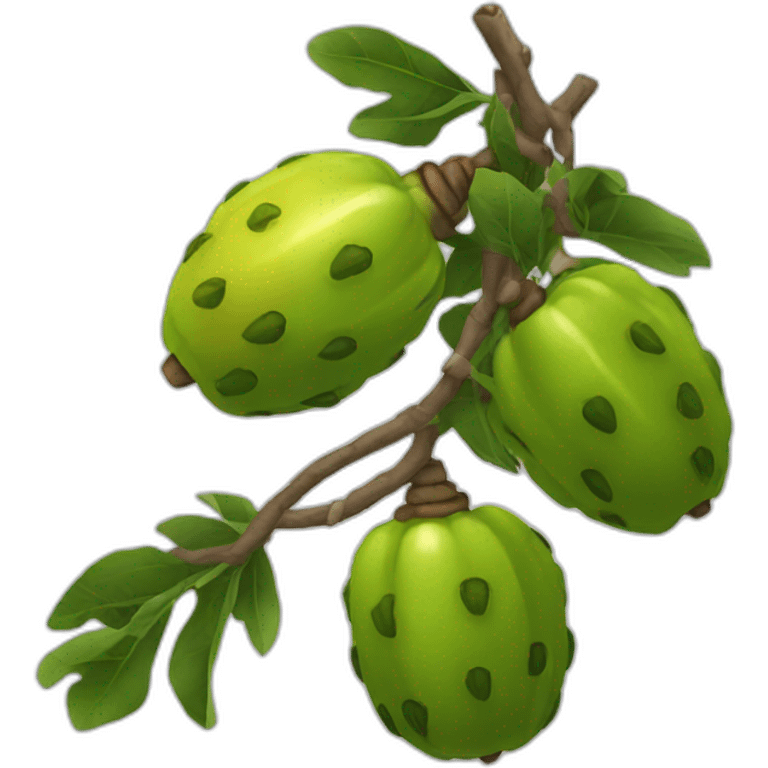 Grenade fruit emoji