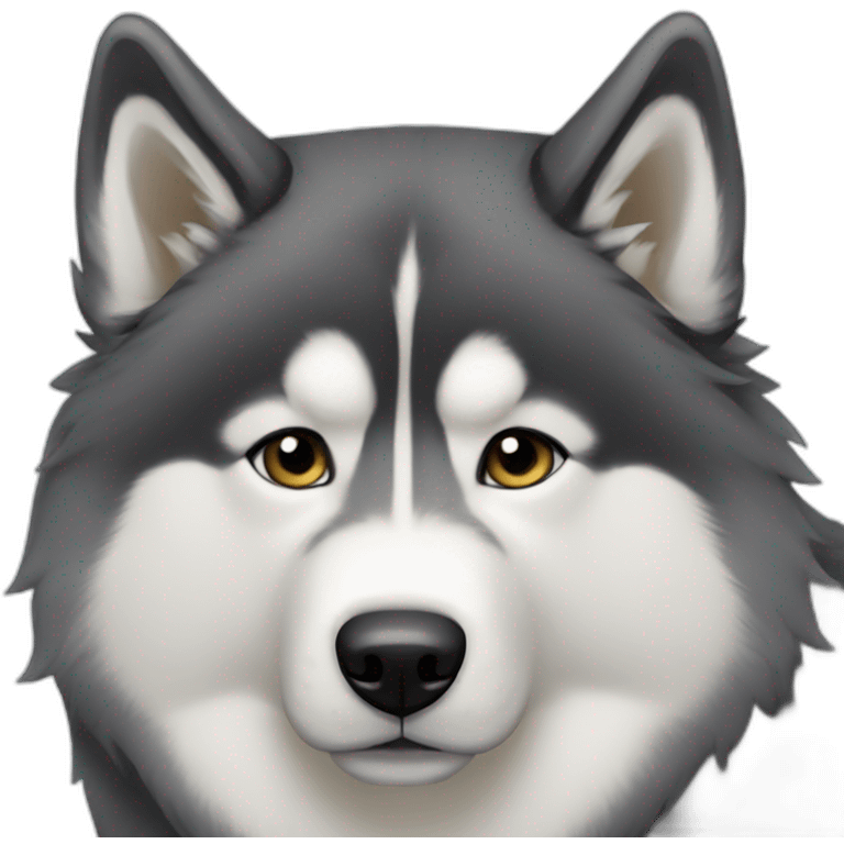 Malamute emoji