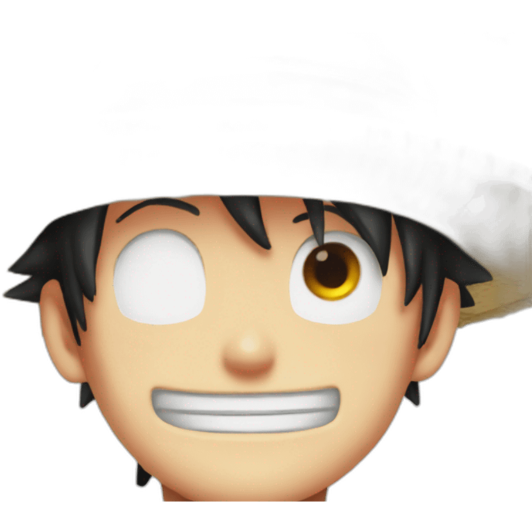 One piece luffy emoji