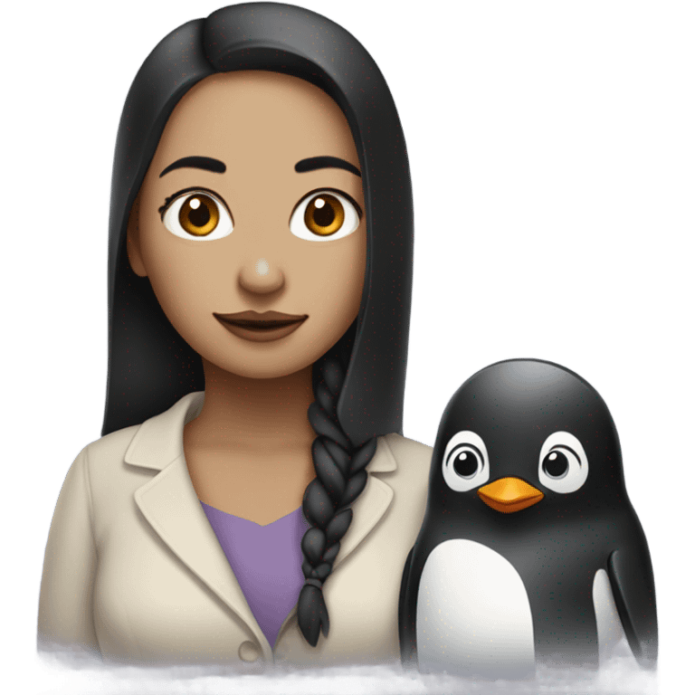 🐧👩🏻 emoji