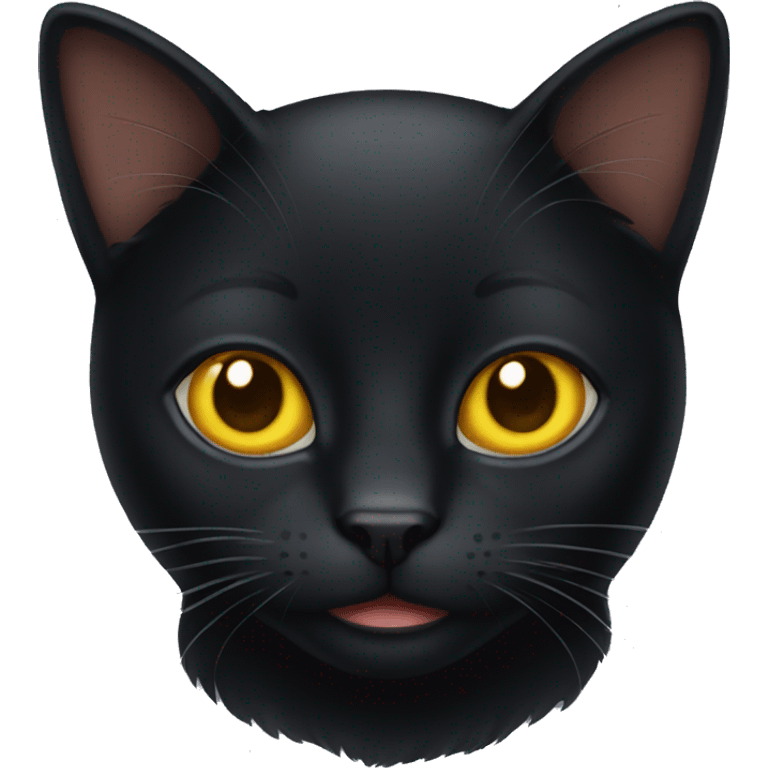 Black cat emoji  emoji