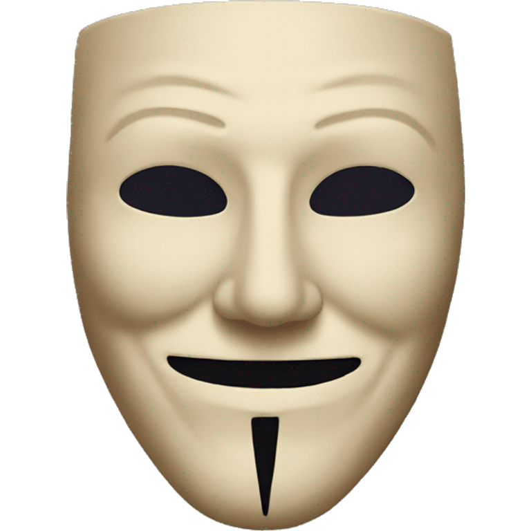 anonymous mask emoji