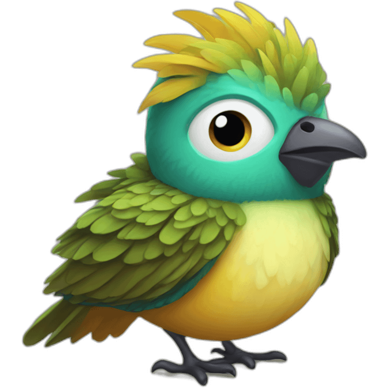 Fantasy bird emoji