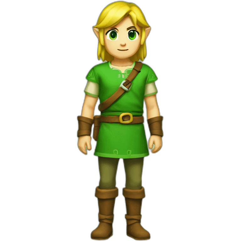 link green tunic emoji