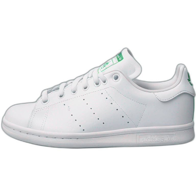 Chaussures adidas stansmith bleu emoji