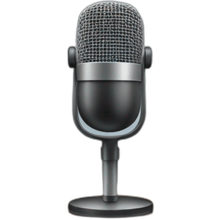 Microphone studio emoji