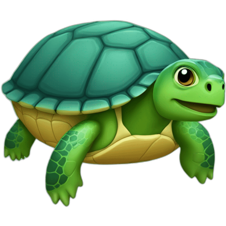 Mebappe turtle emoji