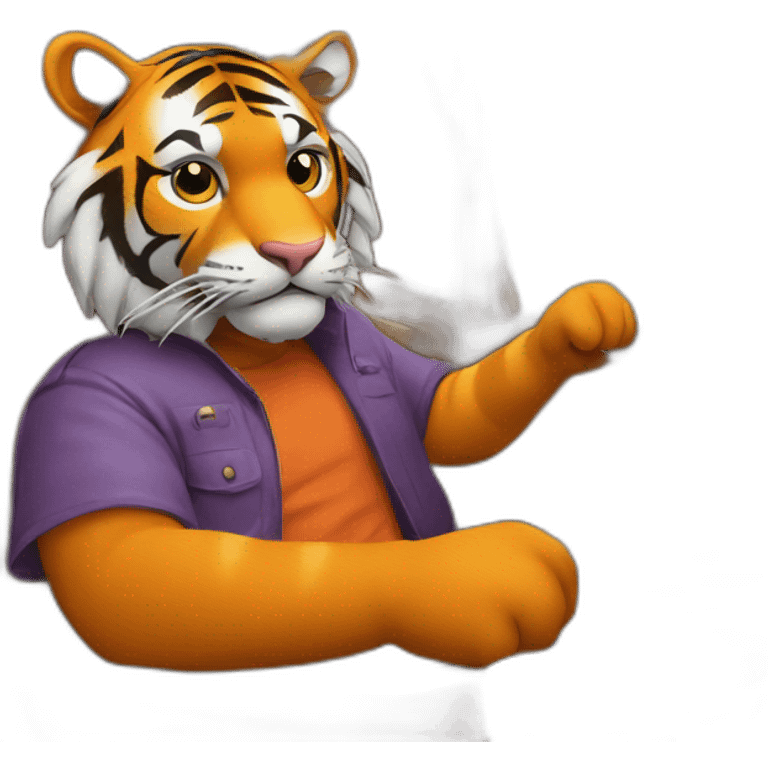 Clemson-tiger-driving-a-class-a-rv emoji