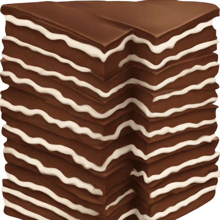 chocolate lasagna emoji