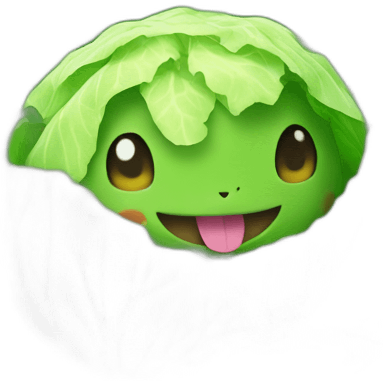 pokemon in cabbage emoji