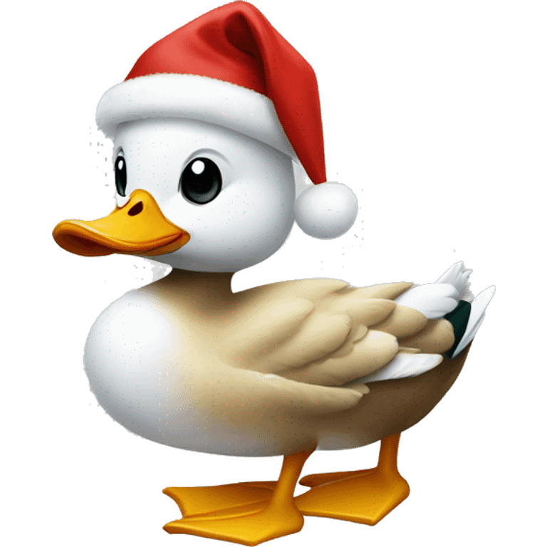 christmas duck emoji