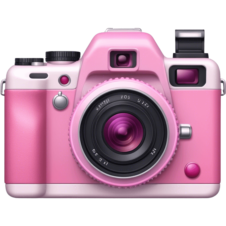 Camera pink emoji