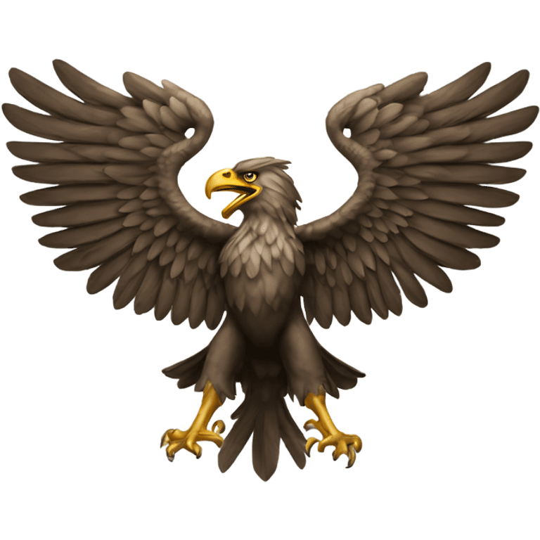 Double headed eagle  emoji