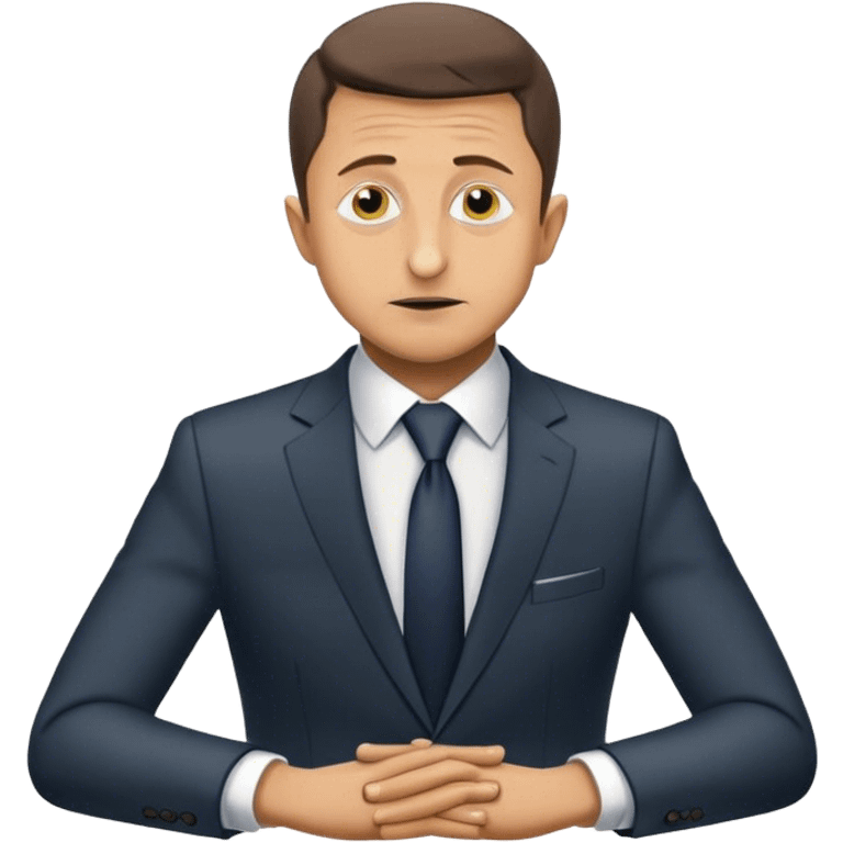 Volodymyr Zelenskyy begging for change  emoji