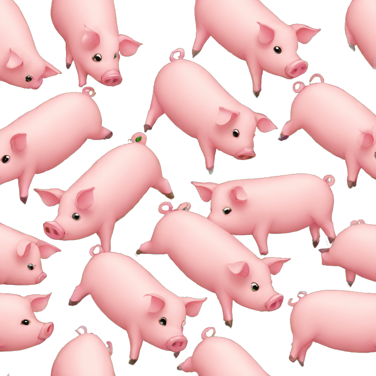 pigs in the grass emoji