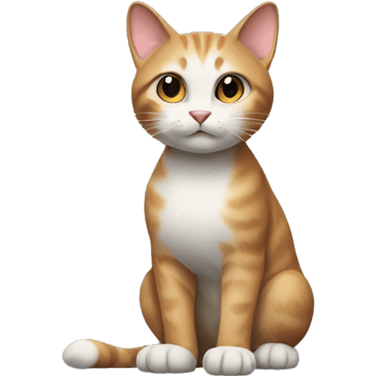 cat standing on two paws emoji