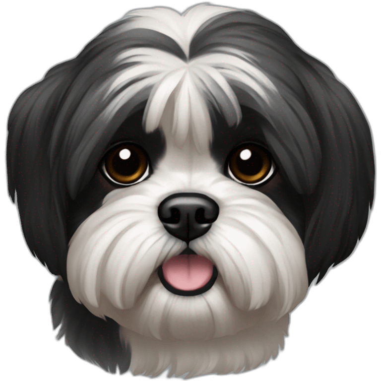 Shih tzu noir emoji