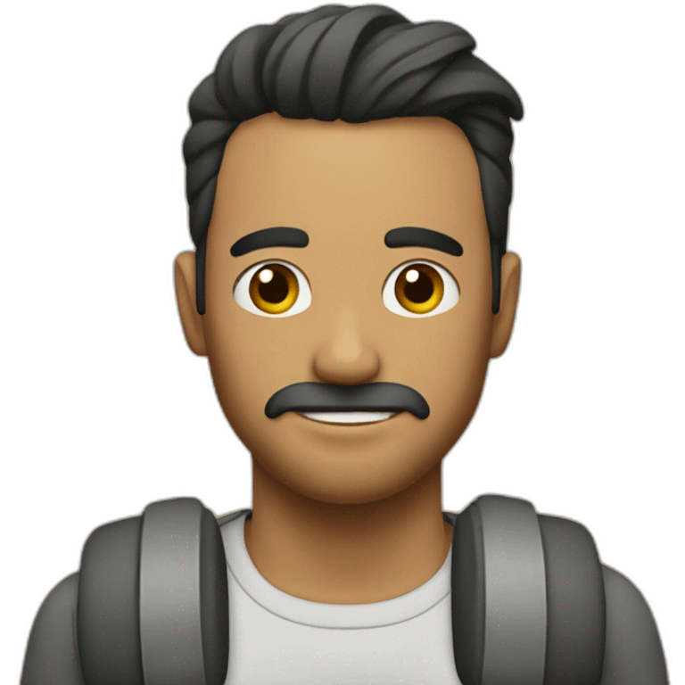 HOMBRE HACIENDO PODCAST emoji