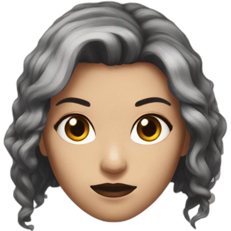 head Black Widow marvel emoji