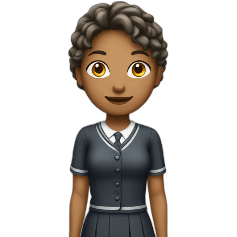 online school girl emoji