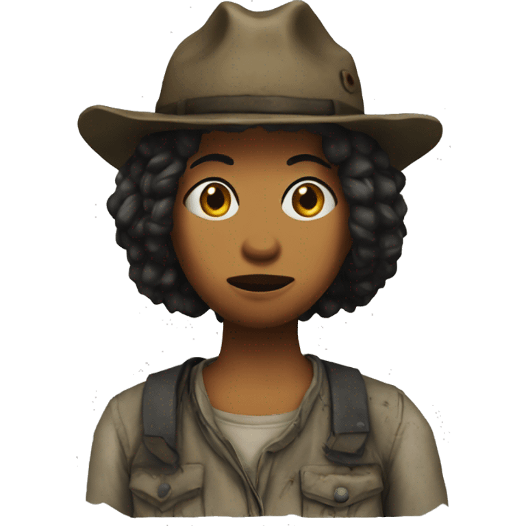 Clementine in the Walking Dead  emoji