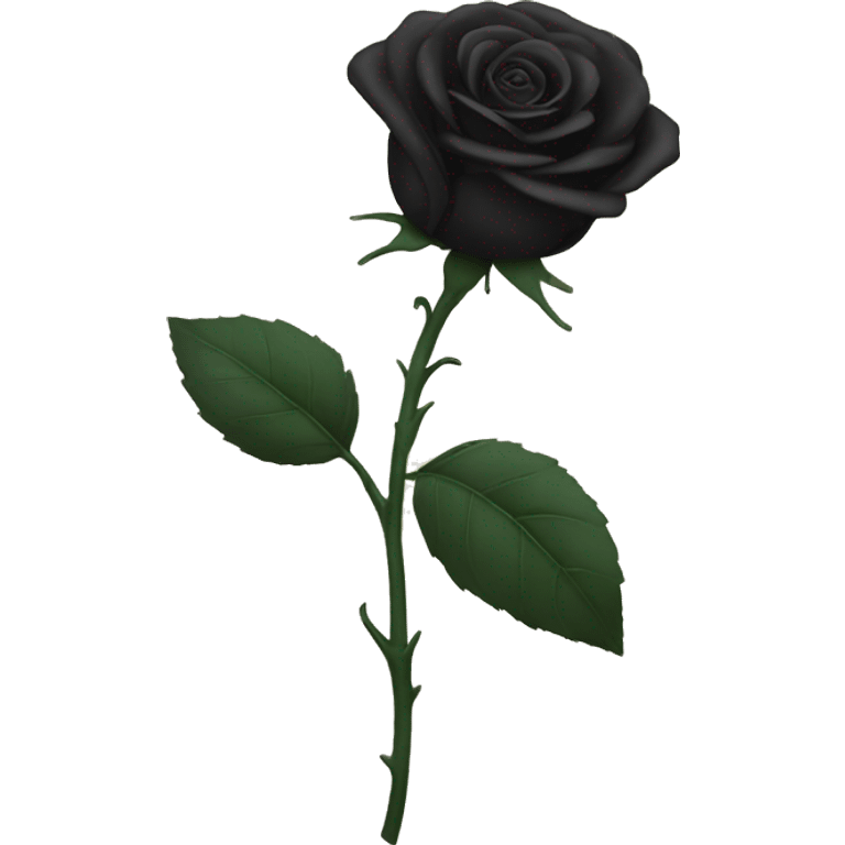 black rose emoji