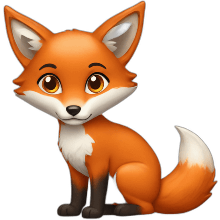 female fox emoji