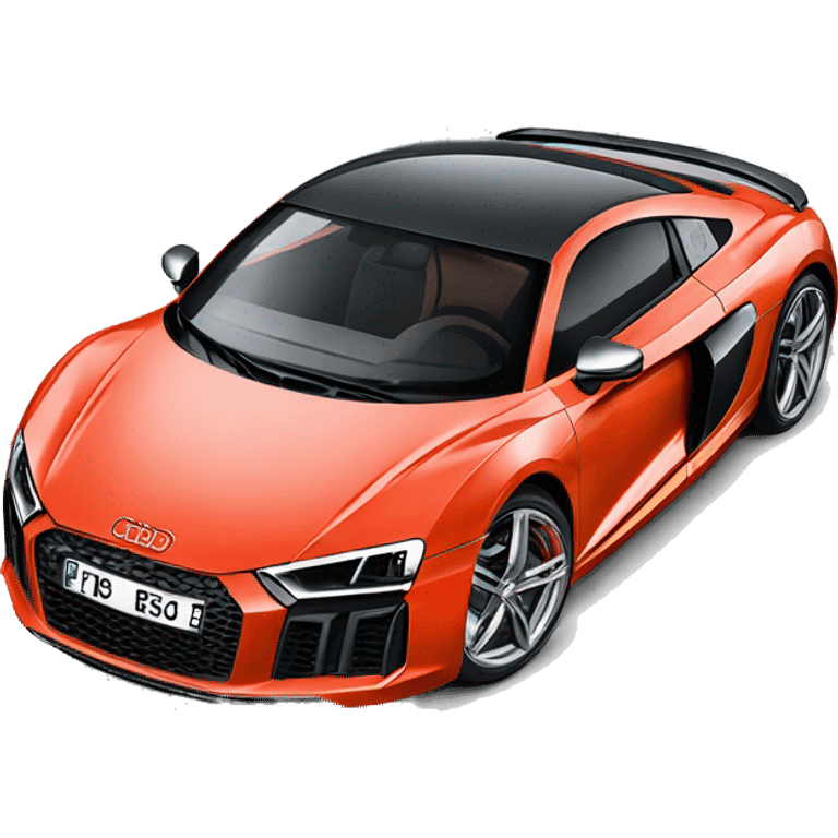 Audi R8 emoji