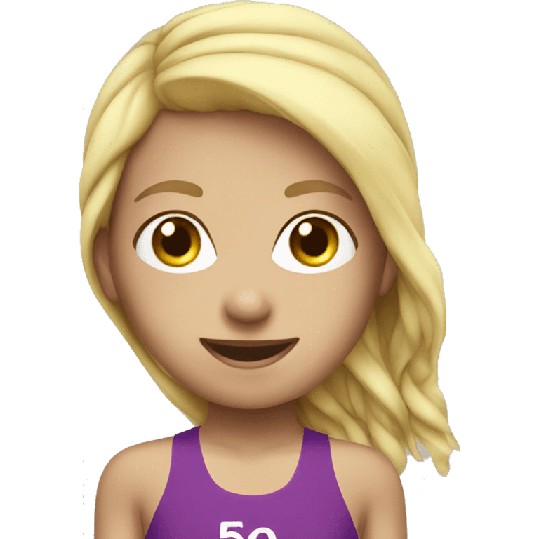 girl swimmer emoji