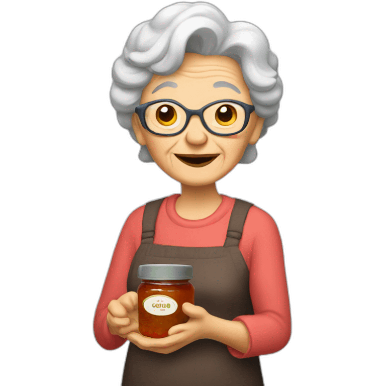 Grandma's jam emoji