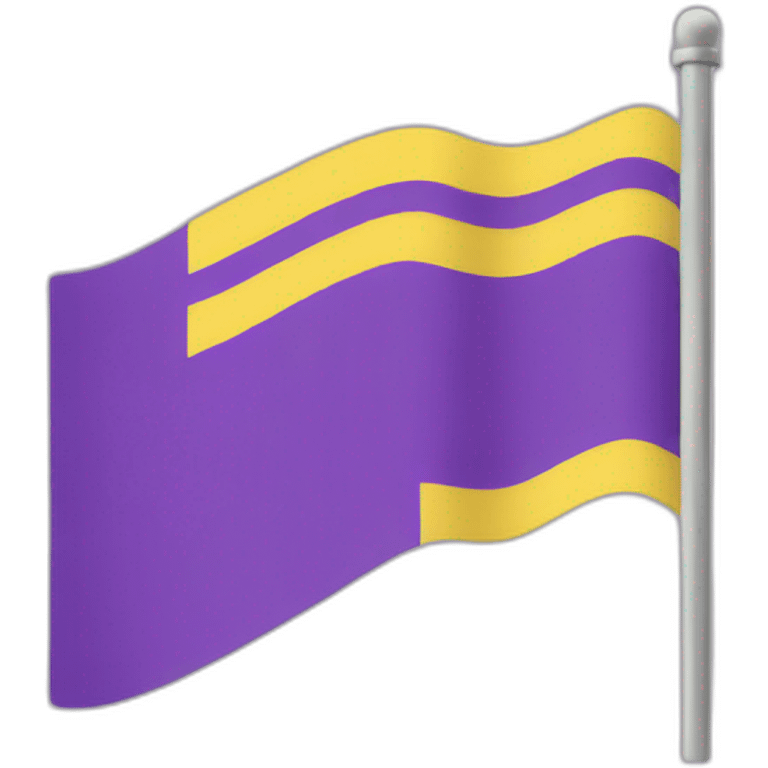 Non binary flag emoji