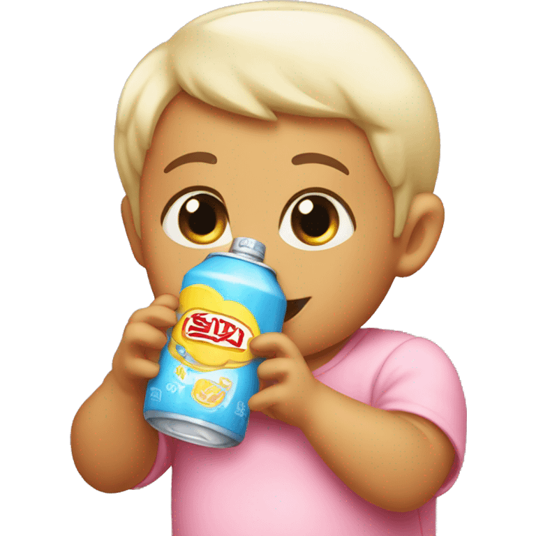 Baby soda emoji