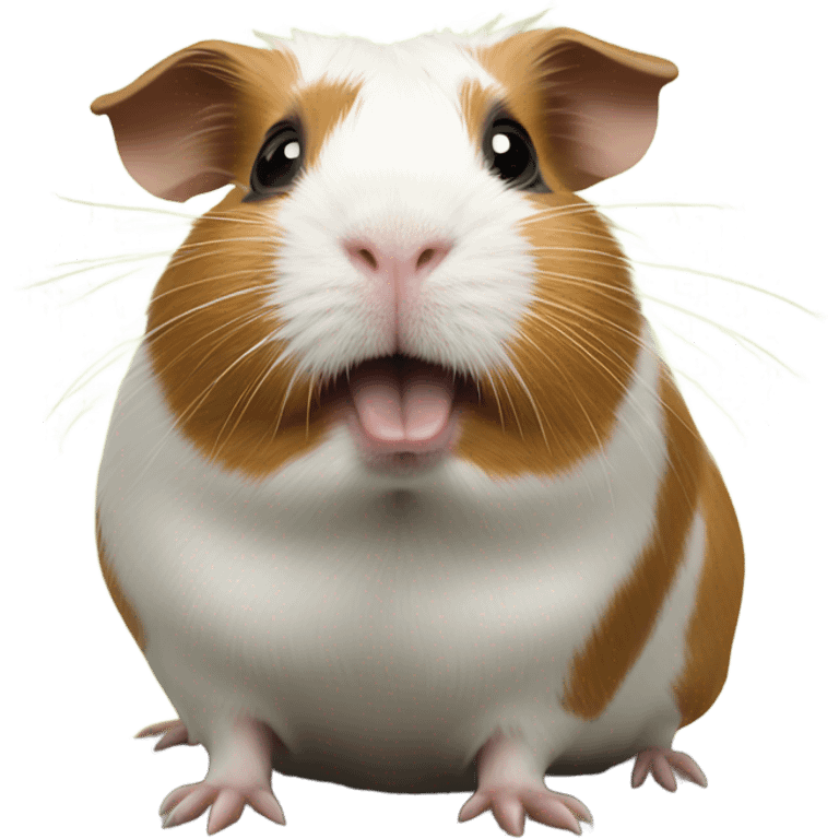 Guinea pig flipping somebody off emoji