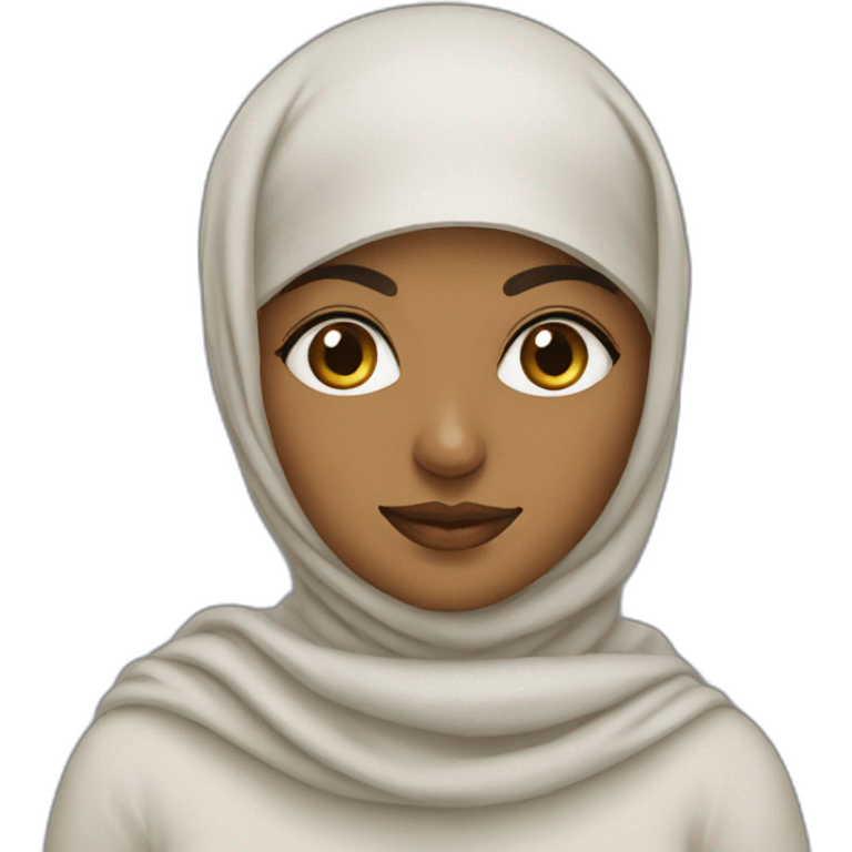 muslim woman artist emoji