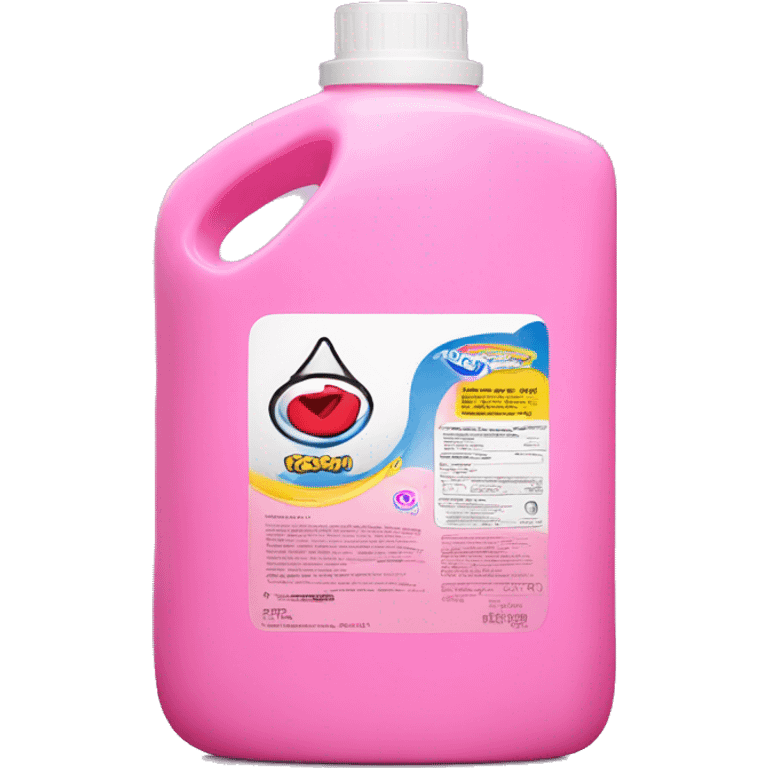 Pink laundry detergent emoji