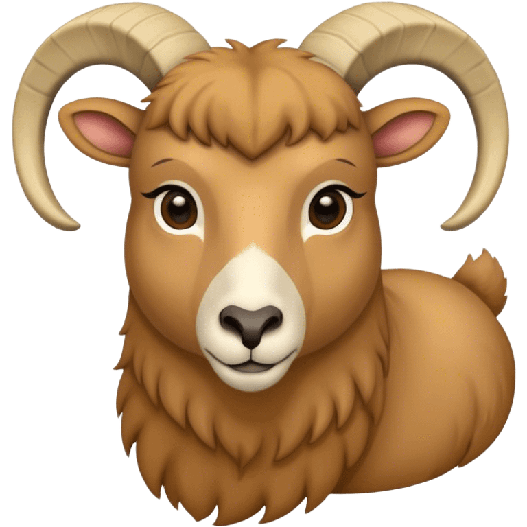 Barbary sheep emoji