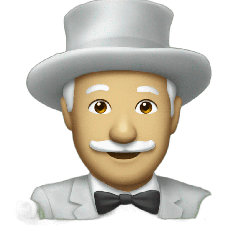 Thé man Monopoly emoji