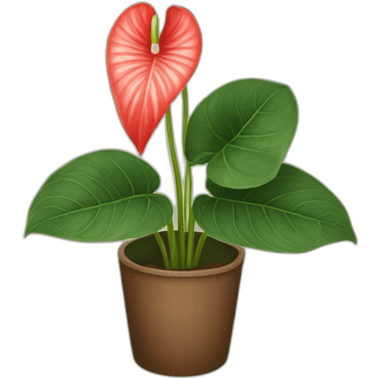 anthurium warocqueanum emoji