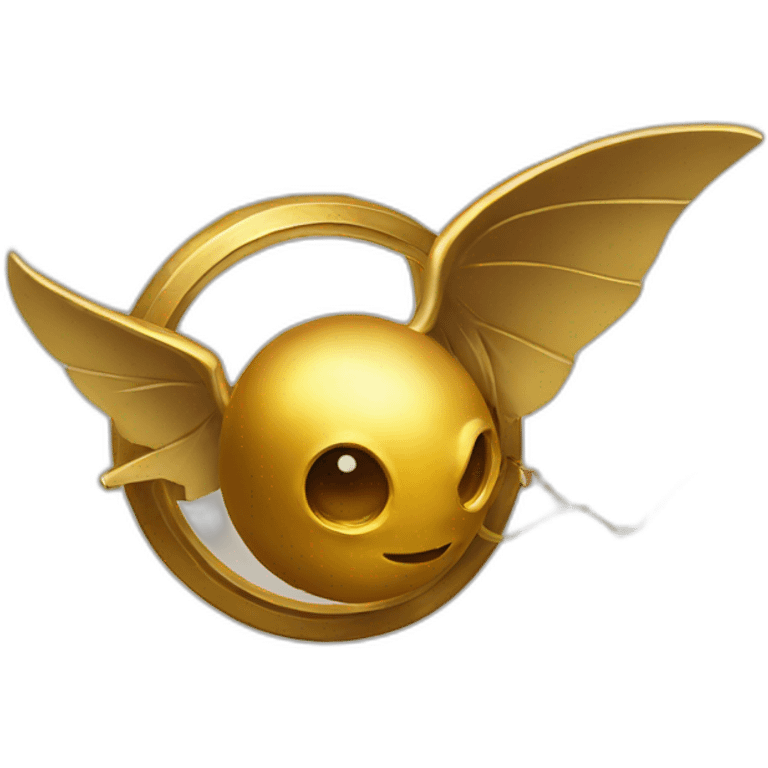 Golden snitch emoji