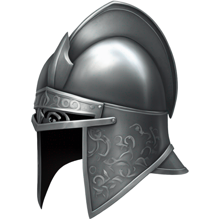 A knight's helm emoji