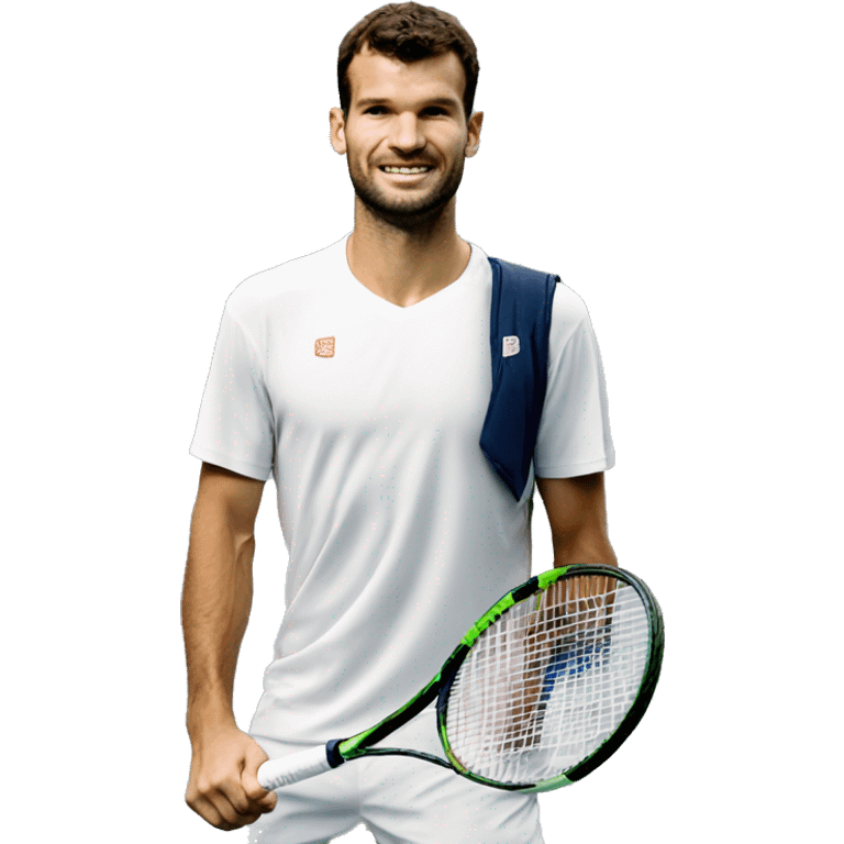 grigor dimitrov à wimbledon  emoji