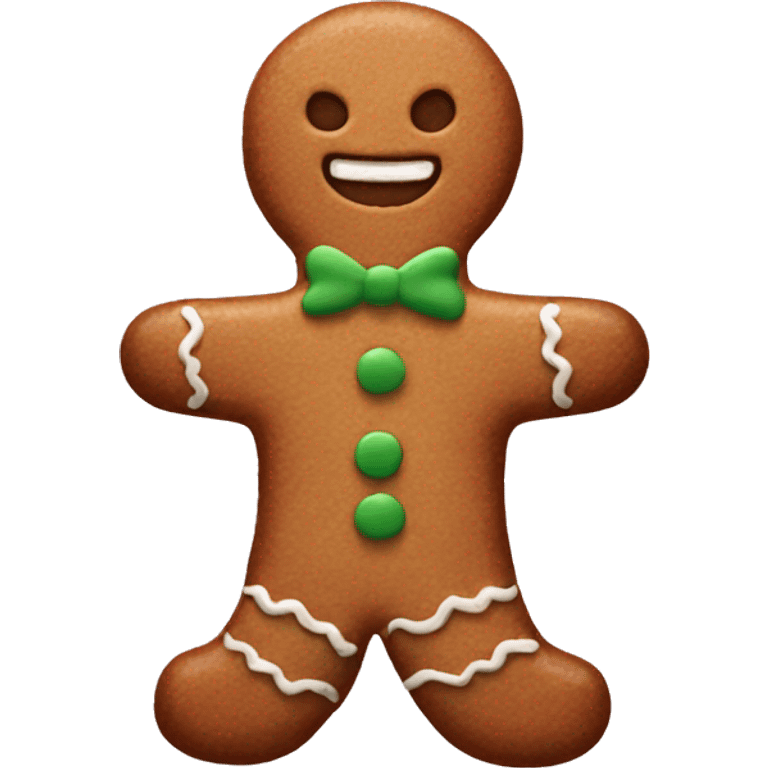 aesthetic gingerbread man emoji