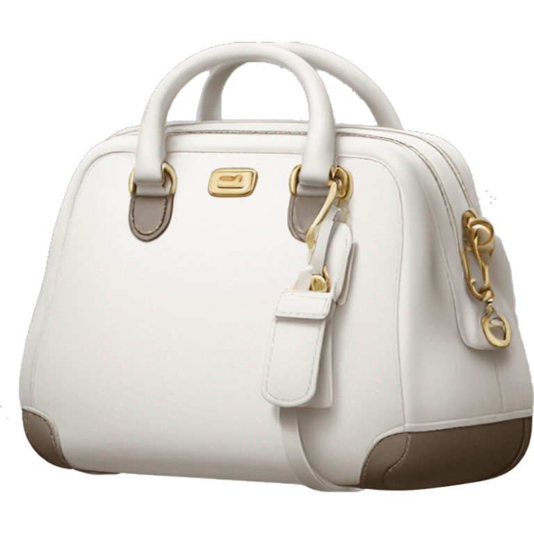 white coach bag emoji