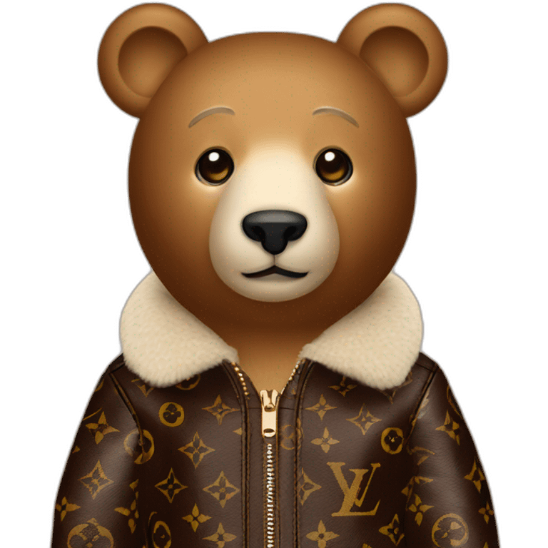 Louis Vuitton Bear emoji