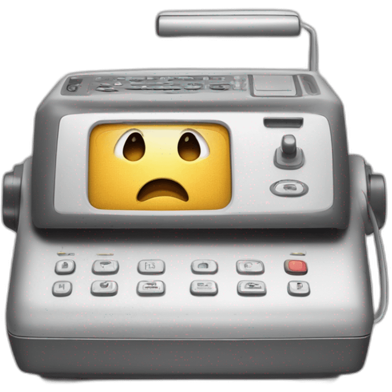 The concept of an answering machine can be symbolically represented as an "icon combining a telephone and audio waveform." emoji