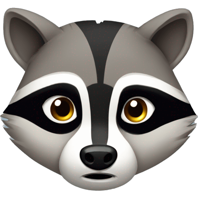 raccoon sad emoji