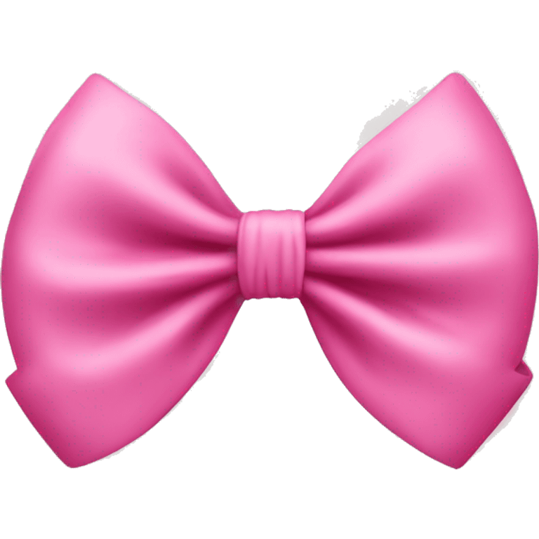 bow pink￼ emoji