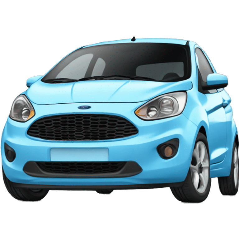 Babyblue Ford Ka  emoji