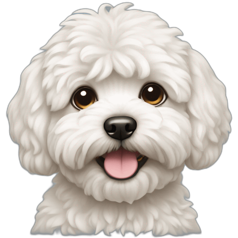 Maltipoo dog emoji